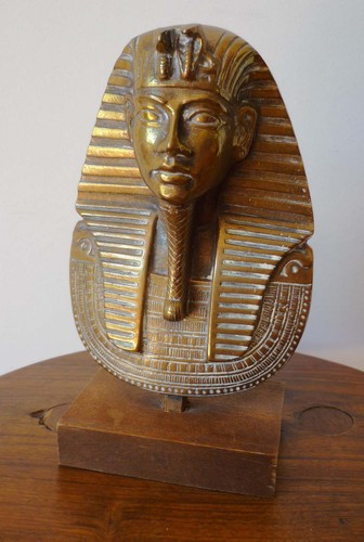 Statuette buste toutankhamon - statuette,