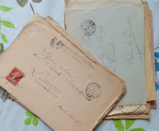 + de 20 devants de lettres avec obliteration Tresor et Postes de guerre 14 /18