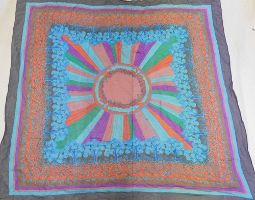 Foulard 100 pura soie - pura, vintage