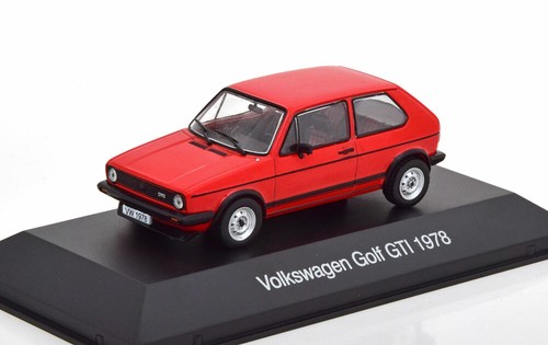Golf gti 1978 red altaya - vw,