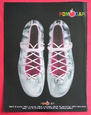 Publicité de presse Chaussures Ballerines  POM D'API 2004