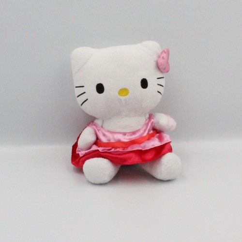 Doudou chat hello kitty - hello, rose