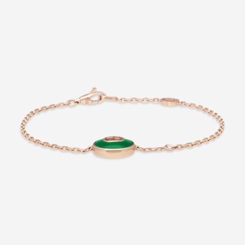 Gucci 18k rose gold green - rose,