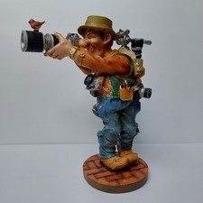 FIGURINE PHOTOGRAPHE ANIMALIER  - COLLECTION PROFISTI - COMPLET