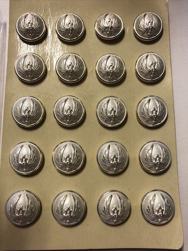 Boutons militaires tenues - 20,