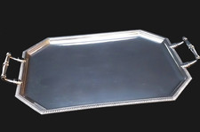 Ancien PLATEAU DE SERVICE 46 x