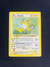Carte Pokemon Raichu Holo