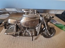 Briquet à Gaz en Métal - Représentation d'une Moto BMW - Vintage