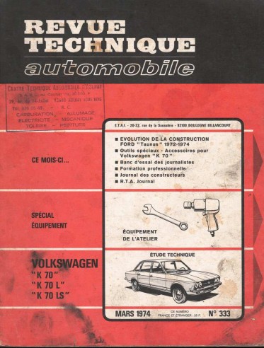 Revue technique - revue,