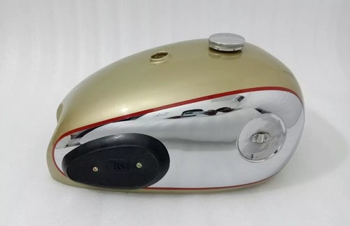 Bsa goldstar chrome golden - bsa, &