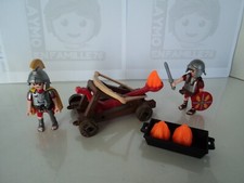 PLAYMOBIL vintage histoire légionnaires romains catapulte set 4278 de 2006