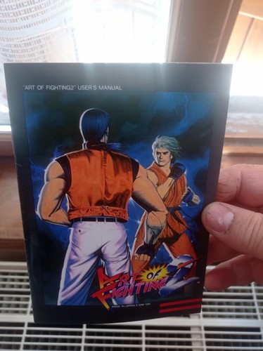 Notice neo geo - notice,