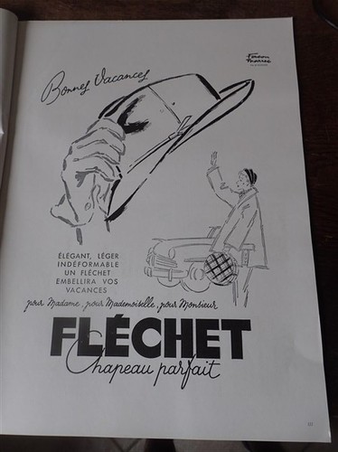 Chapeau flechet par facon - flechet,