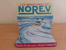 NOREV 1/43 : PRESENTOIR EN TOLE REEDITION "HIVER, COL DE MONTAGNE"