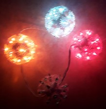 Guirlande Électrique Lumineuse Noël tres Ancienne 4 boules