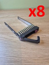 LOT DE 8x Caddy plateau disque dur SAS 2,5" pour HP DL580 DL380 DL360 G5 G6 G...