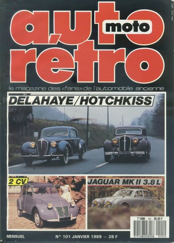 Auto retro 101 1989 - auto, 01/1989
