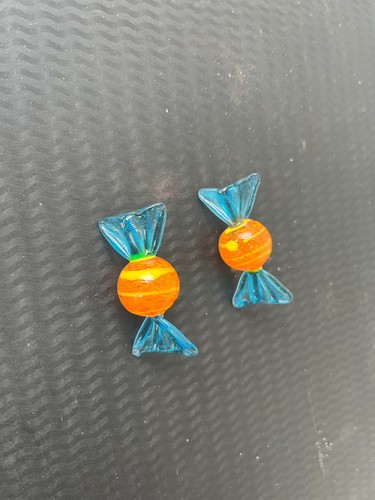 Paire bonbons verre - de, en