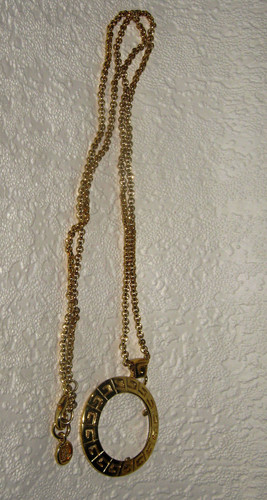 Sublime sautoir collier loupe