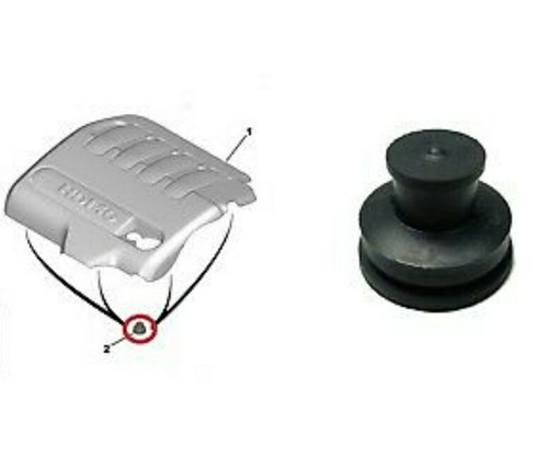 Clips fixation cache moteur - cache,