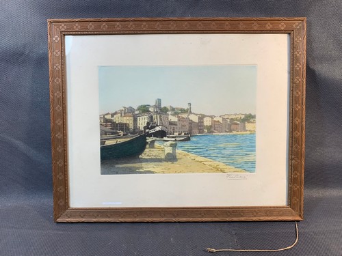 Ancien tableau lithographie