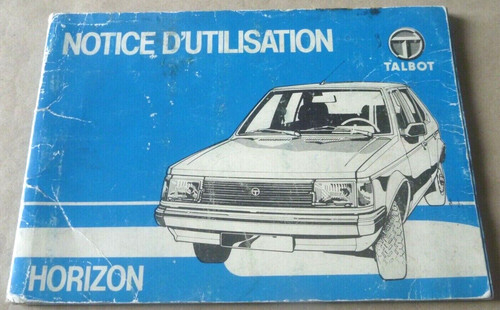 Notice utilisation talbot - notice,