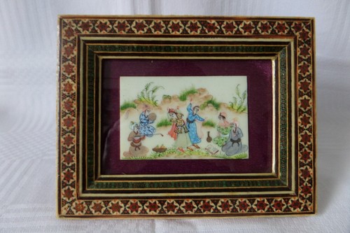 Cadre miniature perse - cadre,