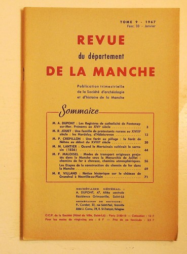 Revue manche 33 1967 - manche,