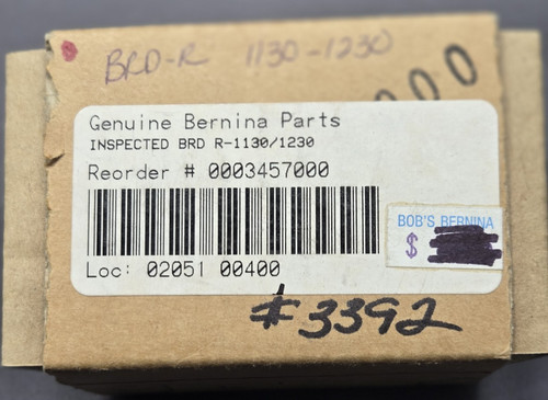 Original bernina inspected - original,