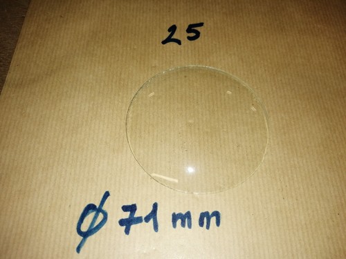 Verre bombé lentille lunette