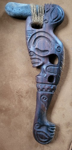 Ancien casse tete tiki - ancien, casse-tete