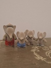 Lot de 4 babars vintage style