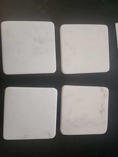 Marble coasters typically - coasters,,