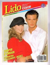 ▬►ROMAN PHOTO LANCIO LIDO COLOR N°308 (1991) SAMANTHA - ALLESANDRO INCHES