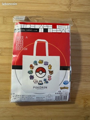 Tote bag pokémon center tokyo - tote,