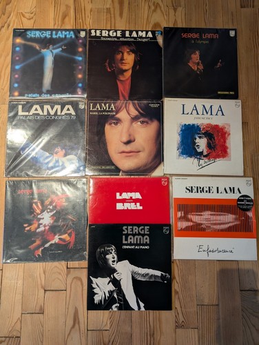 Vinyle 33t serge lama - vinyle, x