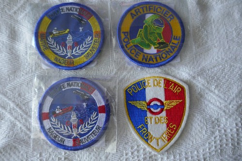 Insignes écussons police - écussons,