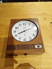 Réveil Pendule Vintage  JAZ Sosic De 1976 A Sonnerie 