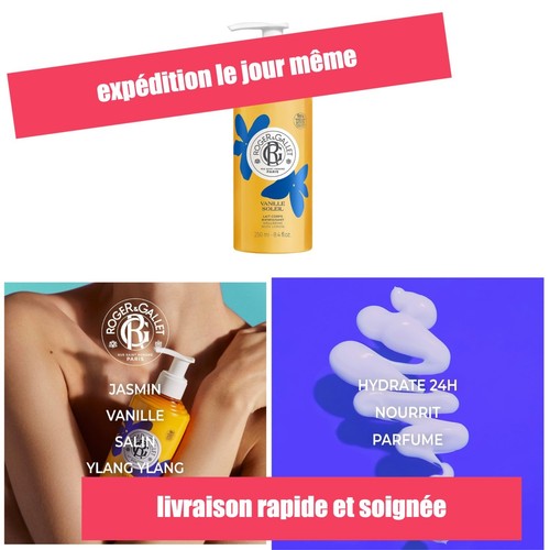 Lait corps hydratant vanille - lait,