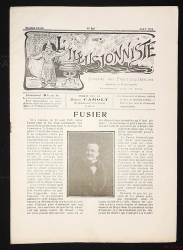 Revues illusionniste magie - revues,