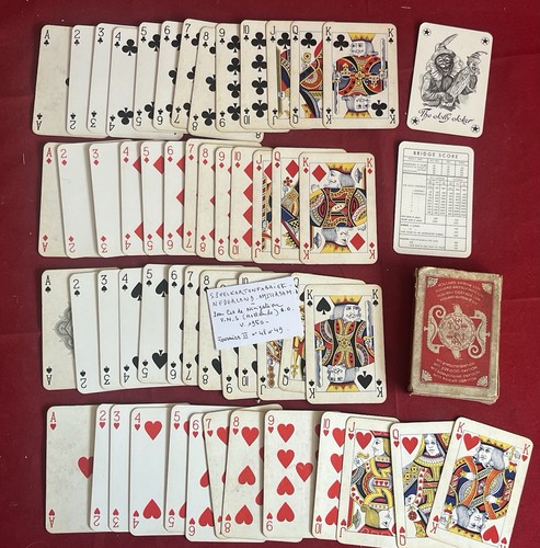 Jeu cartes vintage vns - de,