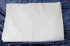 ancien drap de milieu en chanvre épais écru 240 X 180 cm