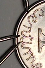 UNIQUE 1 Centime Epi 1969 Epi Rebord ET 3 REBORDS AVERS