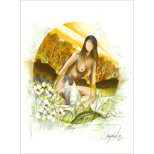 Poulet raymond lithographie - -,