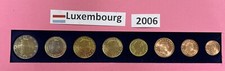Série de 8 pièces Luxembourg 2006 de 1 cnt à 2 euros Neuve 🇱🇺