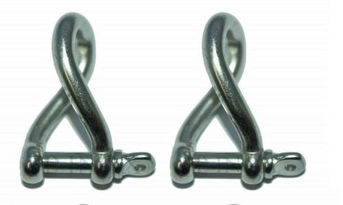 Manille torse 8mm axe - torse, (