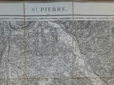carte état-major SAINT PIERRE