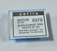 NOS Zafira 6378 Diamant Philips GP212 Replacement New Diamond Stylus Boxes