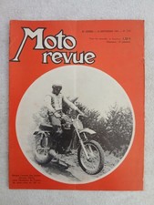 MOTO REVUE N°1755 18/9/1965 VINCENT CLERICI CHAMPION DE FRANCE DE MOTO CROSS 250