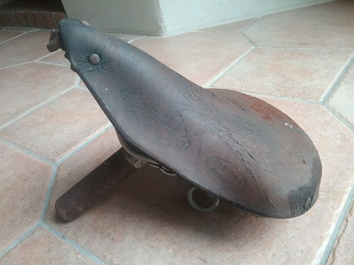 Selle velo cuir - cuir, 6